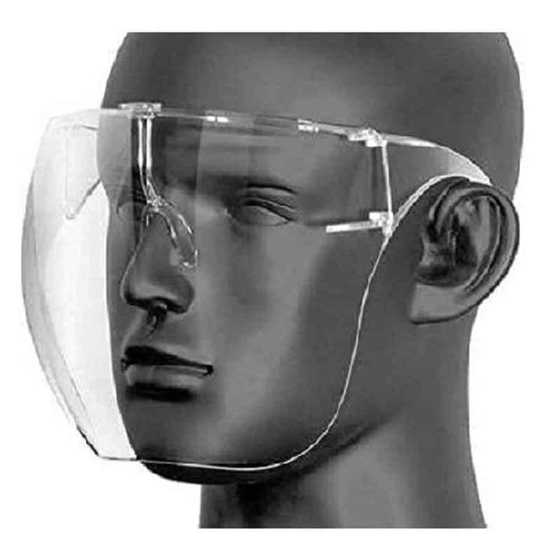 I Kall Polycarbonate Clear Anti Fog Face Shield with Frame