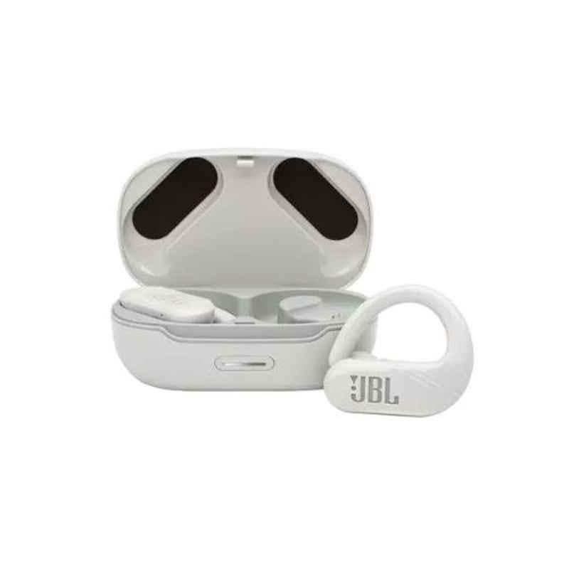 JBL Endurance Peak II 30hr White True Wireless Bluetooth Earbuds