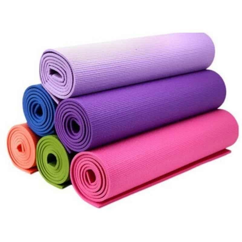 Forgesy 4 mm Rubber Anti Skid Yoga Mat