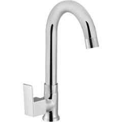 IRIS Orion Brass Chrome Finish Swan Neck Wash Basin Tap