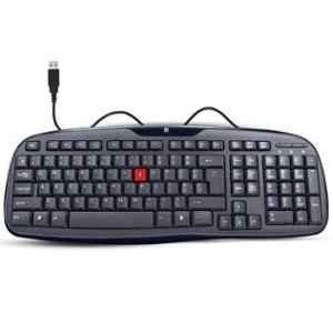 iBall Winner V2.0 Black Soft Keys Water Resistant Wired Keyboard