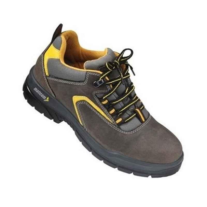 Mallcom Guina S1NB Low Ankle Steel Toe Work Safety Shoes, Size: 9