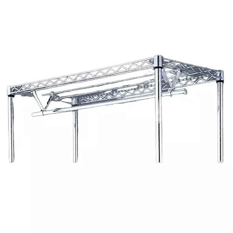 Lab Plus Round Bar for Wire Rack Steel Chrome Plating 120x鈱€25.4 mm, LP-8742