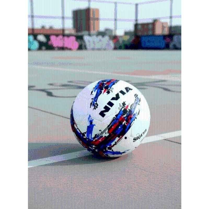 Nivia Storm Rubber Football, Size: 5