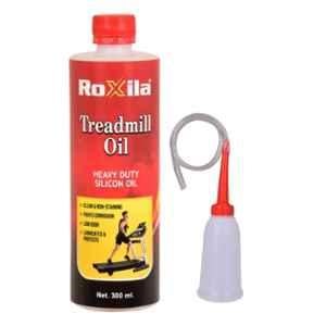 Roxila 300ml High Viscosity Pure Silicone Treadmill Lubricant Oil with Oil Dispenser for Belt