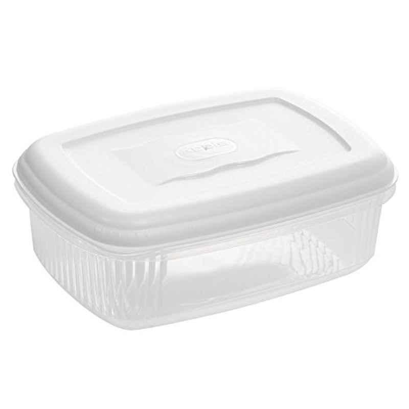Addis 3L Plastic Clear Seal Tight Rectangular Food Saver Container