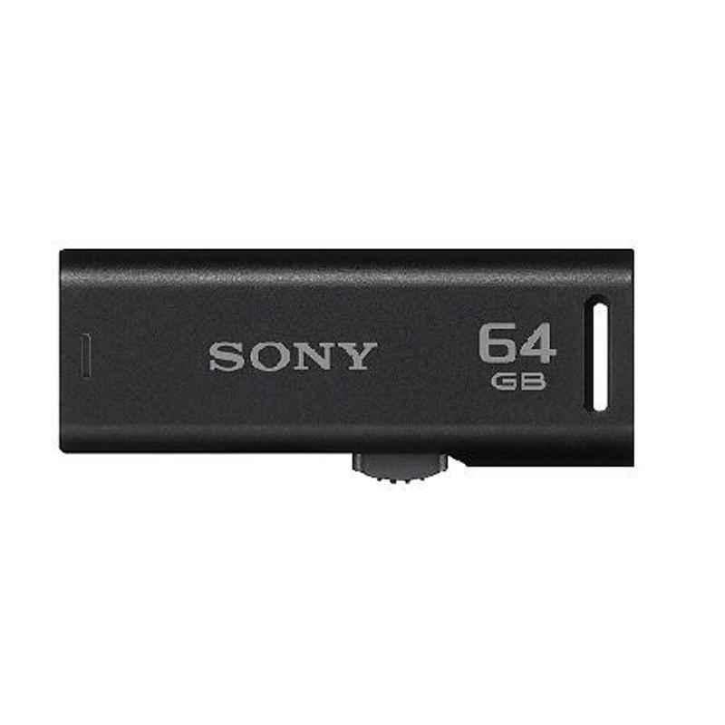 Sony USM64GR Classic 64GB Black USB Pen Drive