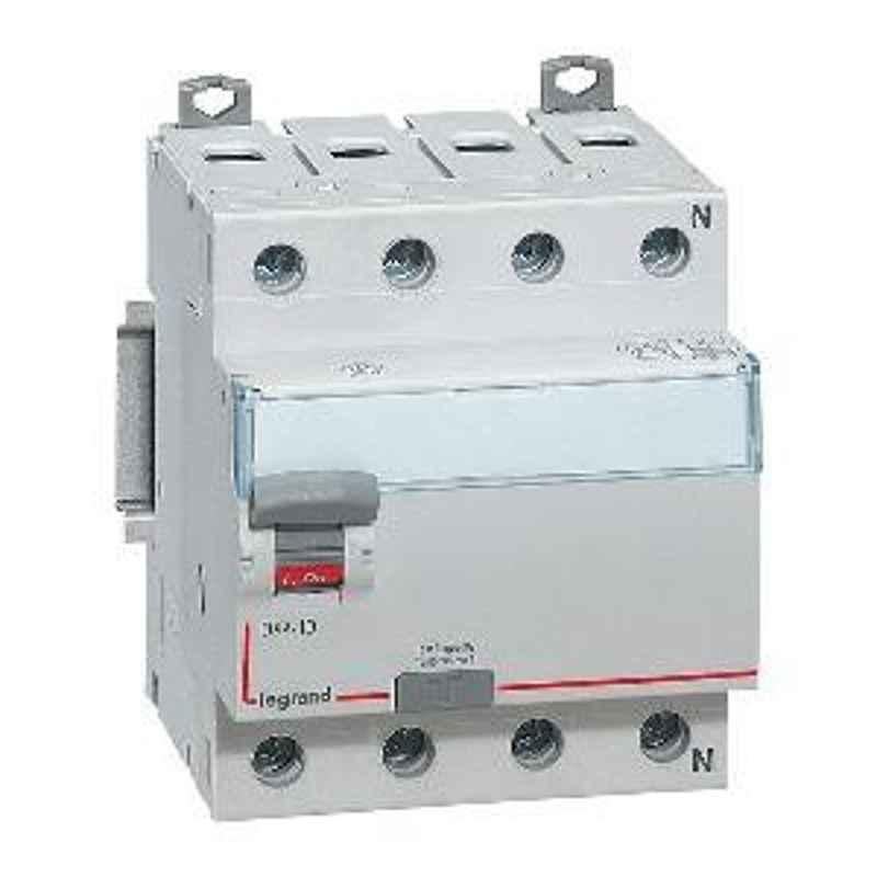 Legrand DX³ 4 Pole 63 A Residual Current Circuit Breaker 415V 4118 88
