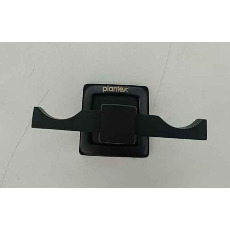 Plantex Robe Hook for Bathroom/304 Grade Stainless Steel Towel Hook/Cloth Hanger/Bathroom Accessories 2105, Black