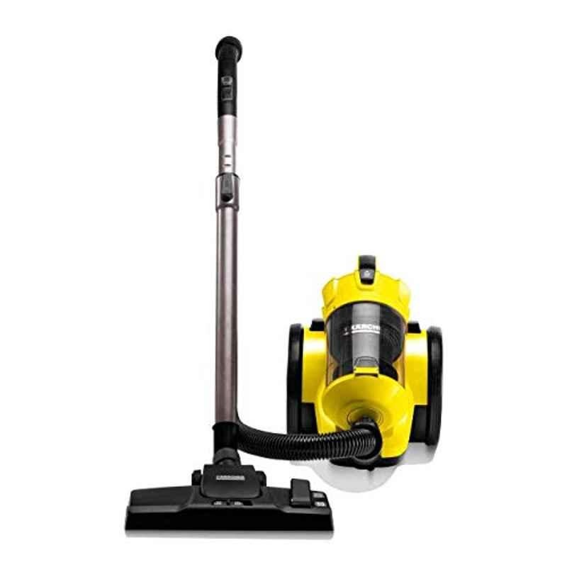 Karcher VC3 Plus 1100W Yellow Dry Bagless Vacuum Cleaner, 11981280