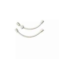 Fastgear 24 inch PTMT White Connection Pipe, FG2424 (Pack of 2)