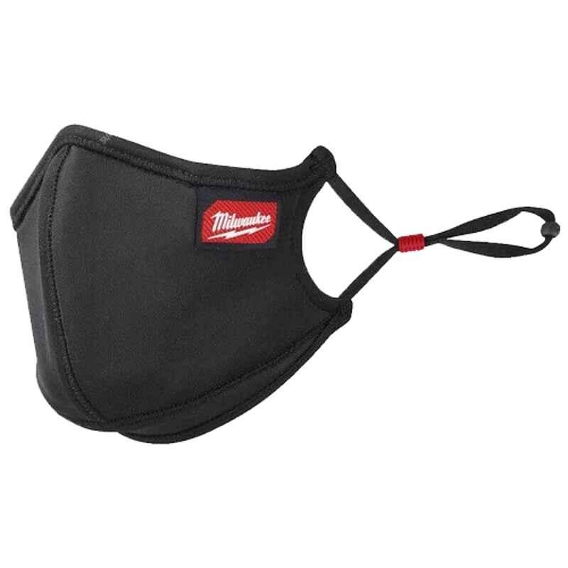 Milwaukee 4932478866 3 Pcs Black Performance Face Covering Set, Size: L/XL