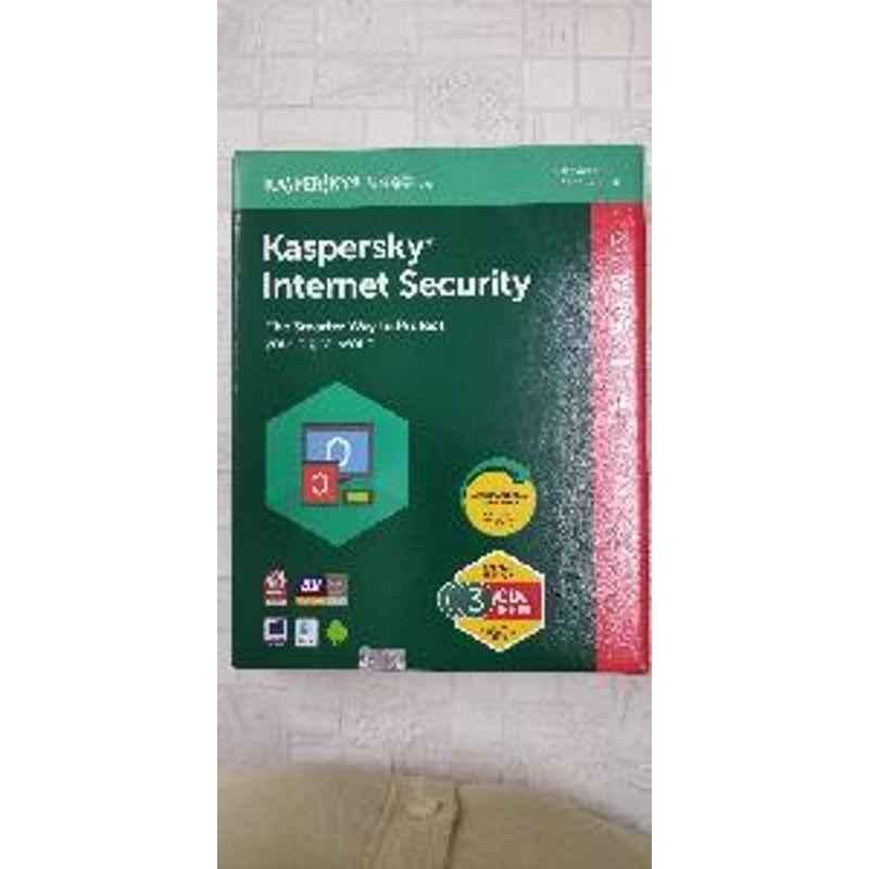 Kaspersky Internet Security 3 KEY'S / 3 CD's Inside Software