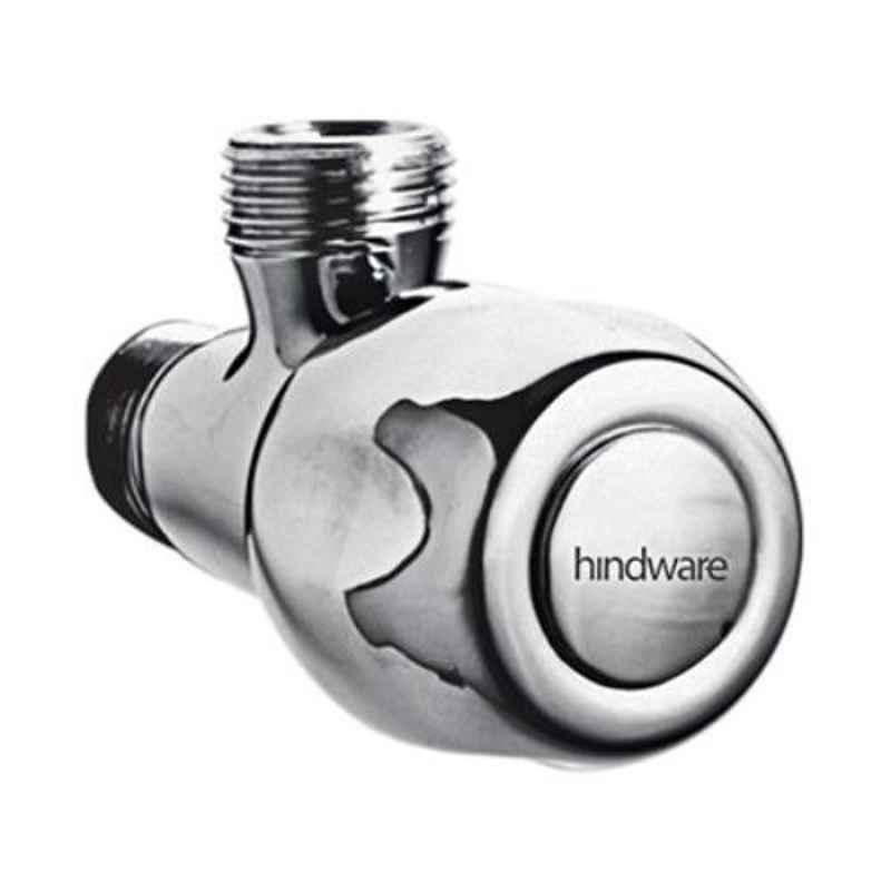 Hindware Economy Brass Chrome Finish Angular Stop Cock, F850030CP