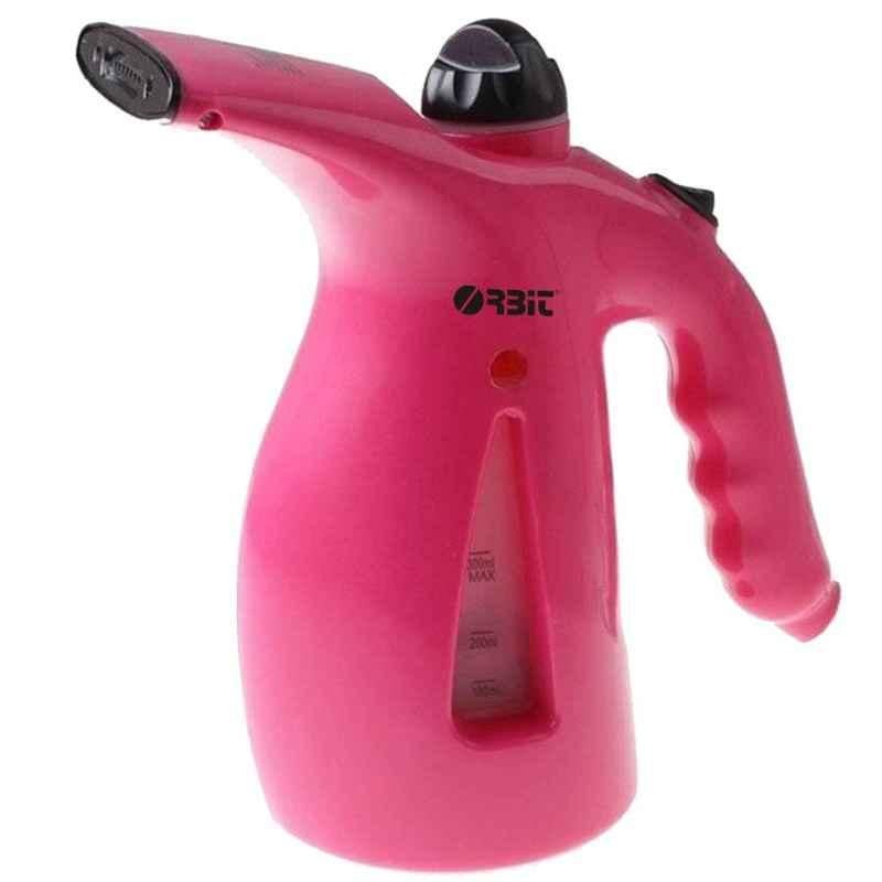 Orbit 180W 200ml Pink Handheld & Facial Garment Steamer, LS-519B