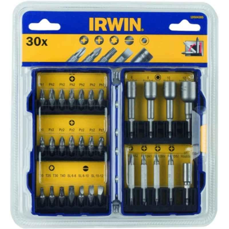 Irwin 30Pcs SCB Large Bit Set, 10504385