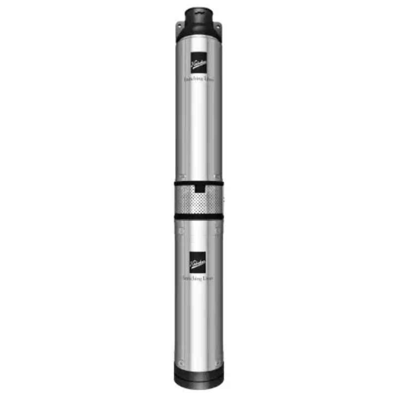 Kirloskar 2 HP 1.5 kW 18 Stages Single Phase Water Filled Submersible Pump, LEHR 60-2018