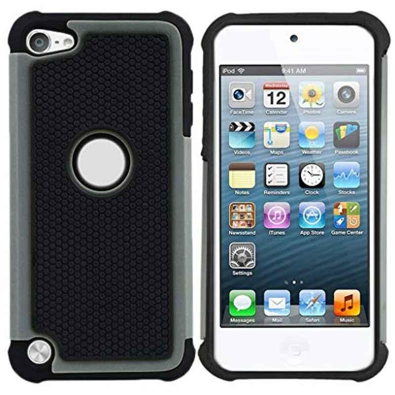 Rubik Rubber Grey Case Cover for Apple iPod
