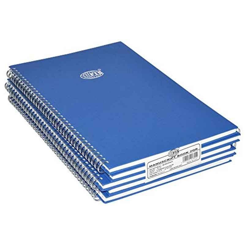 FIS 5 Pcs 210x330mm 96 Sheets Manuscript Spiral Notebook Set, FSMNFS2QSB