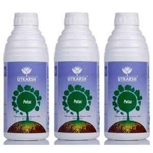 Utkarsh Potaz 1 Litre Potassium Solubilizing Bacteria Bio Fertilizer (Pack of 3)