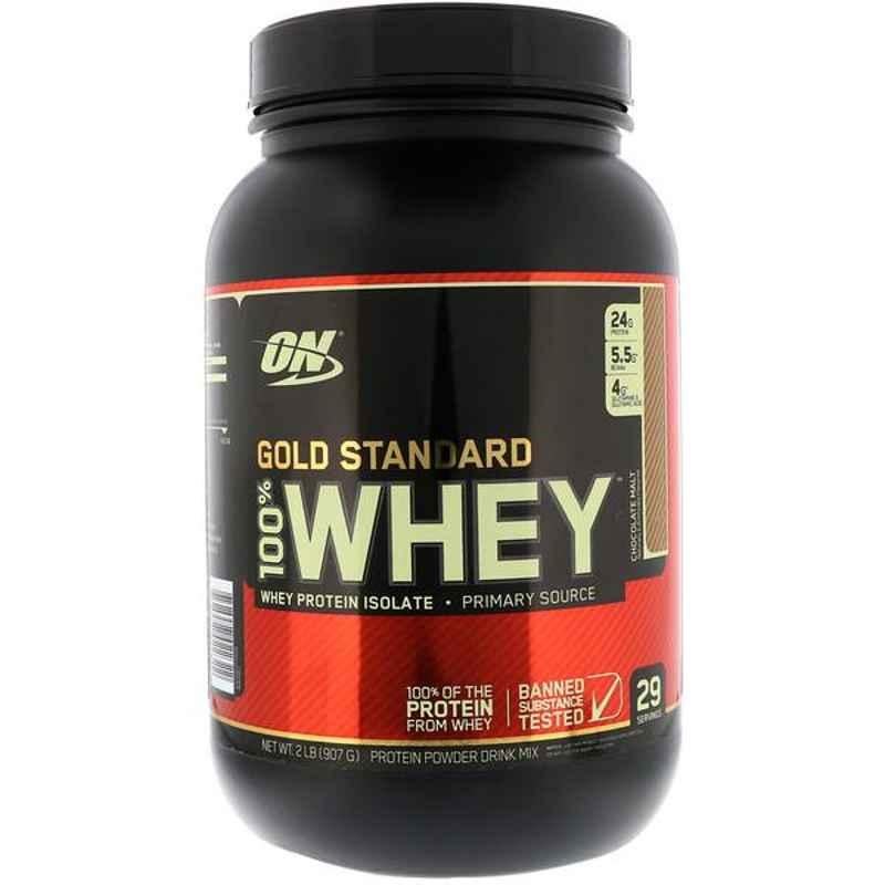 Optimum Nutrition Gold Standard 2lbs Chocolate Malt Whey Protein