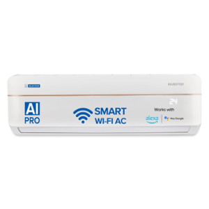 Blue Star 1.5 Ton 3 Star White Inverter Split AC with Copper Condenser, IA318VXUS