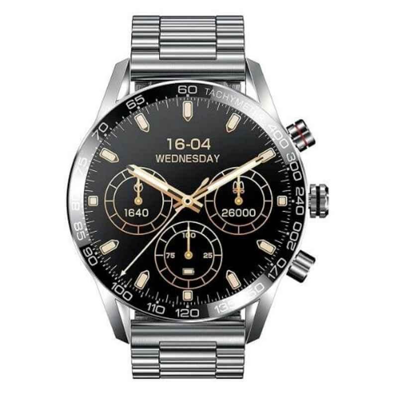 Xcell Elite 1 1.32 inch TFT Stainless Steel Fitness Tracker, XL-WATCH-ELITE-1-SFSSTEEL