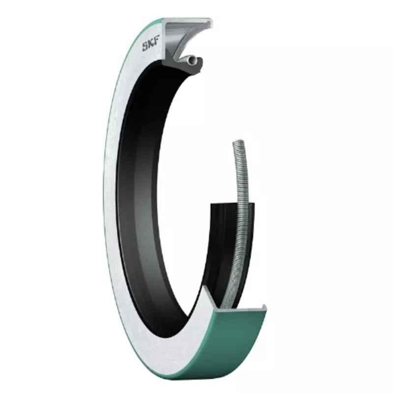 SKF 45x80x8mm Nitrile Rubber Wave Lip Radial Shaft Seal, CRW1R