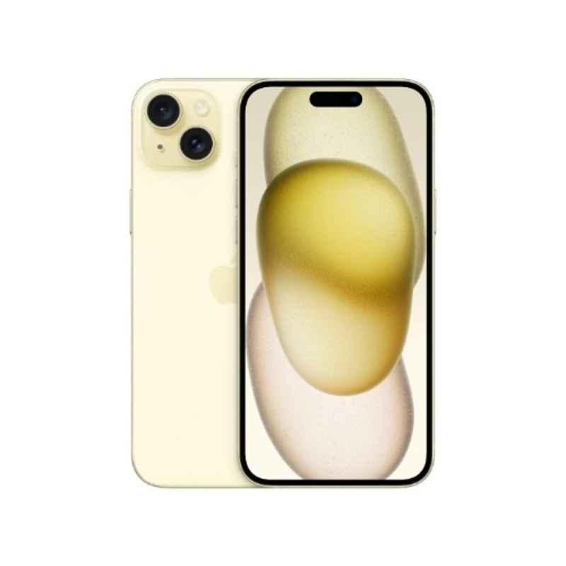 Apple iPhone 15 Plus 6.7 inch 128GB Yellow 5G Smartphone, MU123AA/A