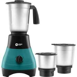 Orient 500W Plastic Black & Blue Mixer Grinder with 3 Jars, MGFB50BB3