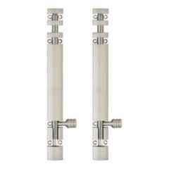 Atom 8 inch Aluminium Satin Finish Heavy Duty Joint-Less Tower Bolt, TB002-08 inch-SS-102 (Pack of 2)