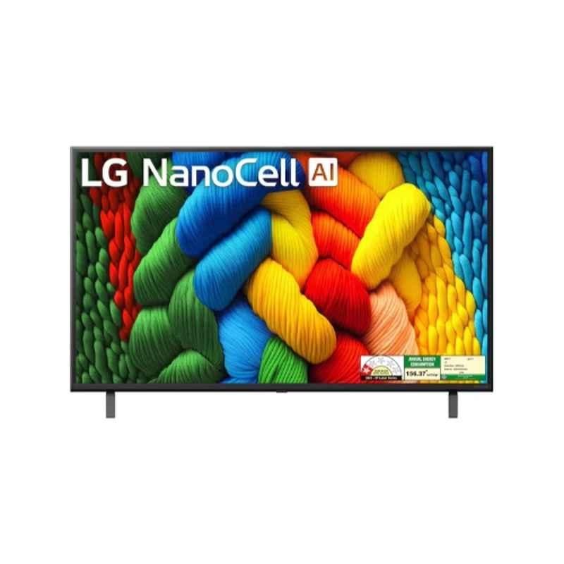 LG 43 inch 4K UHD Nano Smart TV with A7 AI Processor 4K Gen8 & Filmmaker Mode with Dolby Atmos, 43NANO83A6A