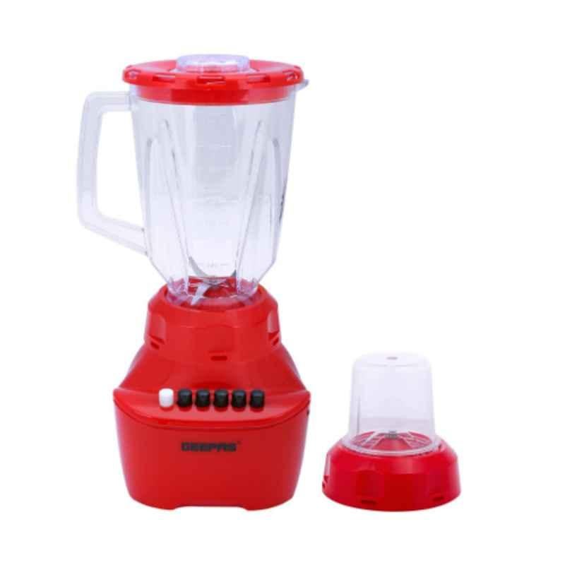 Geepas 400W 1.5L Stainless Steel 2 In 1 Multifunctional Blender, GSB44064