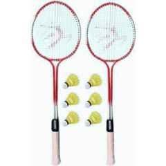 STYRKR Iron Multicolour badminton kit 104 Badminton Kit
