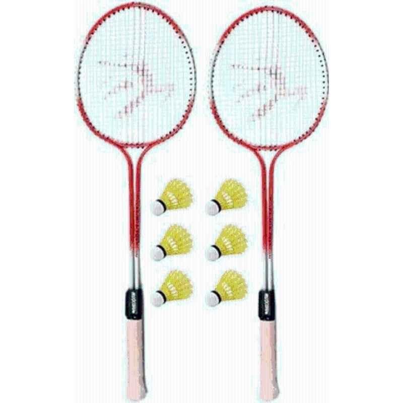 STYRKR Iron Multicolour badminton kit 104 Badminton Kit