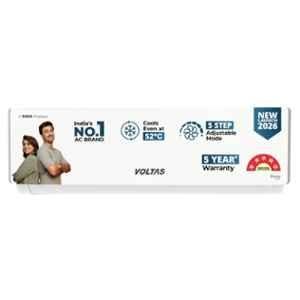 Voltas 245INV Vectra Plush 2 Ton 5 Star White Split Inverter AC with 2026 Model Year, 4504069