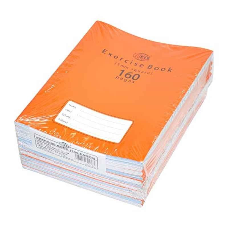 FIS 160 Sheets 16.5x21cm Exercise Book, FSEBSQ05160N (Pack of 12)