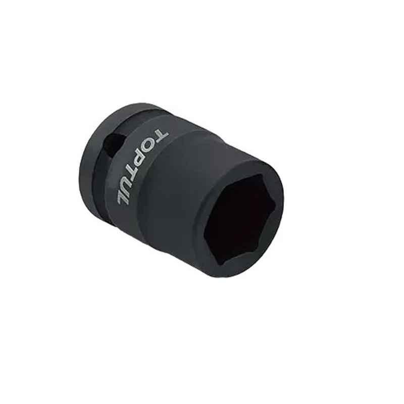 Topul 1/2x3/4 inch 38mm Square Drive 6PT Flank Impact Socket SAE, KBBA1624