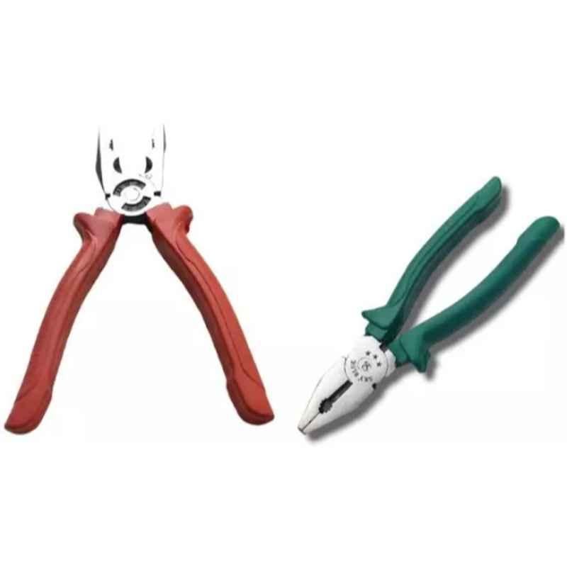 Sky Blue 2 Pcs 7.8 inch Groove Plier Combo, SBE_PLIER_COMBO_MOD_00917