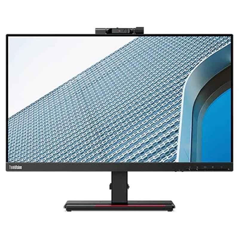 Lenovo ThinkVision T24V-20 23.8 inch FHD IPS Panel Raven Black LED VoIP Monitor, 61FCMAR6WW