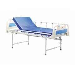 Yes Kay Full Fowler Hospital Bed with Mattress & Side Railing