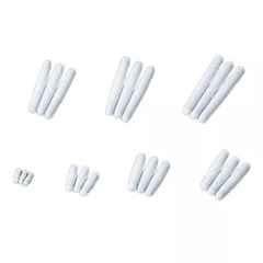 Clear & Sure 50 Pcs 25.4x76.1mm Frosted Microscope Glass Slide Set with 50 Index Marking (Pack of 5)