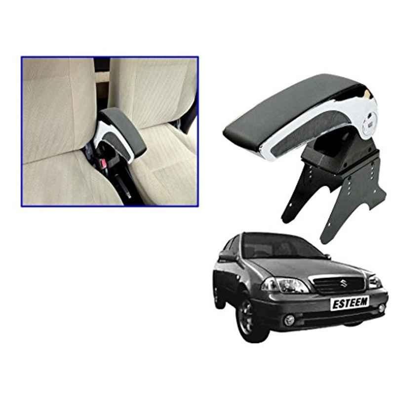 Kozdiko Black Chrome Armrest for Maruti Esteem, koz_15218