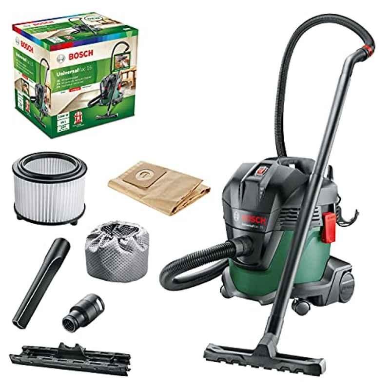 Bosch UniversalVac-15 1000W Wet & Dry Vacuum Cleaner with Blowing Function, 06033D1170