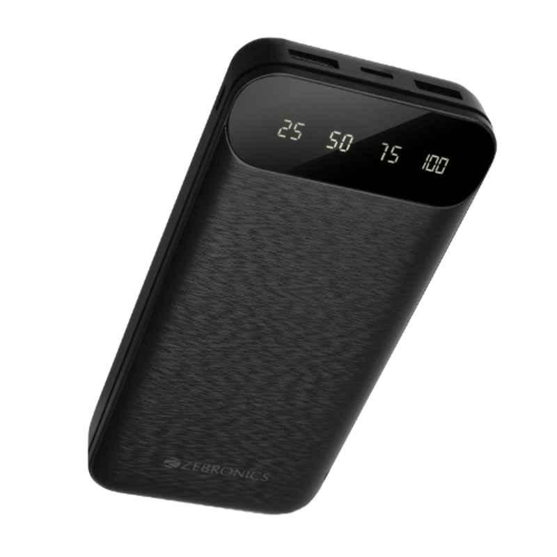 Zebronics MB20000R7 Pro 20000mAh Black Power Bank