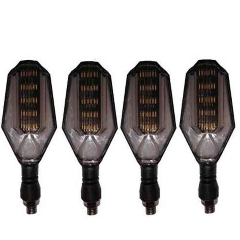 JBRIDERZ 4 Pcs U Style White Yellow LED Indicator Set for Hero Achiever