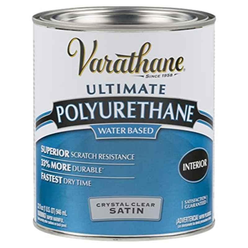 Varathane 32 floz Satin Finish Water-Based Ultimate Polyurethane, 200241H