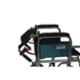 Smart Care SC905AJ 100kg Metal Black Portable Wheelchair with Detachable Footrest & Armrest, WC51