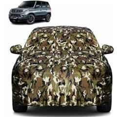 Allextreme Polyester Multicolour Camouflage Car Body Cover with Mirror Pocket for Mahindra Bolero Neo, PV-BN01