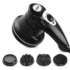 Agaro Atom Handheld Electric Massager with 3 Massage Heads, 28W, Full Body Massager, Corded Electric, 33225